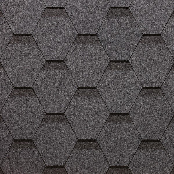 Гибкая черепица Docke, коллекция Сота – Серый купить в Сергиевом Посаде