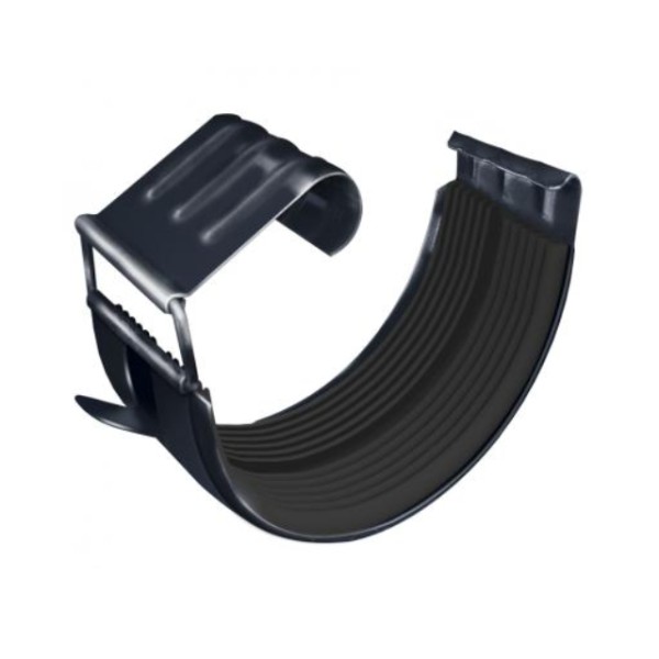 Водосток Grand Line 125x90 – Соединитель желоба RAL 7024 купить в Сергиевом Посаде