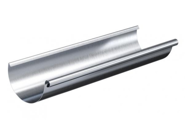 Водосток Aquasistem, Система 150/100 - Желоб водосточный оцинковка 3 метра купить в Сергиевом Посаде