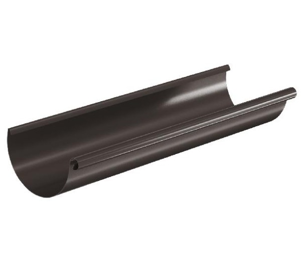Водосток Aquasistem, система 150/100 - Водосточный желоб 3.00м RR 32 Тёмно-Коричневый купить в Сергиевом Посаде