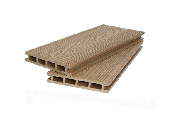 Террасная доска ДПК POLIVAN GROUP 3D+вельвет пустотелая двухсторонняя DENPASAR песочный купить в Сергиевом Посаде