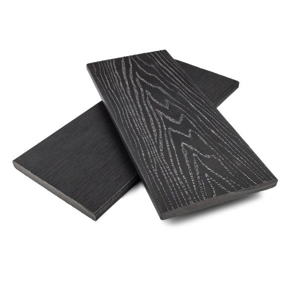 Заборная доска ДПК NanoWood Nature 3D полнотелая Антрацит купить в Сергиевом Посаде