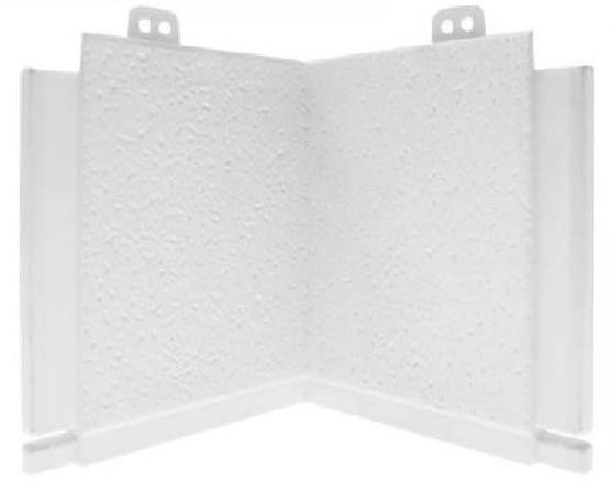 Угол добора Альта-профиль Альта Декор (отделочные элементы) Белоснежный купить в Сергиевом Посаде