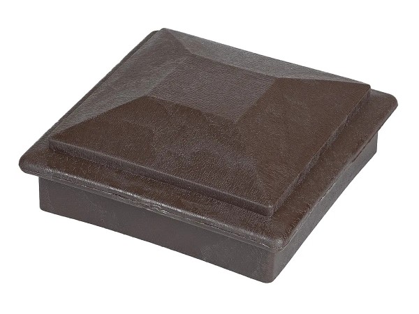 Крышка верхняя ПВХ для столба Deckart 125х125 Венге купить в Сергиевом Посаде