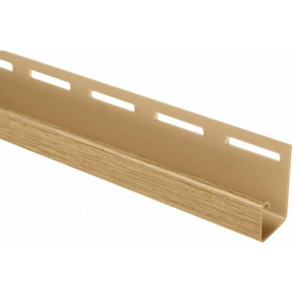 J-профиль Люкс Крашенный, К-15, ВН, Каштан купить в Сергиевом Посаде