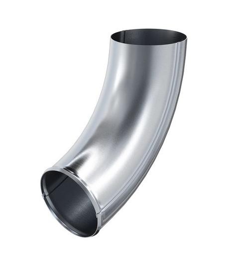 Водосток Aquasistem, Система 150/100 - Колено трубы сливное оцинковка купить в Сергиевом Посаде