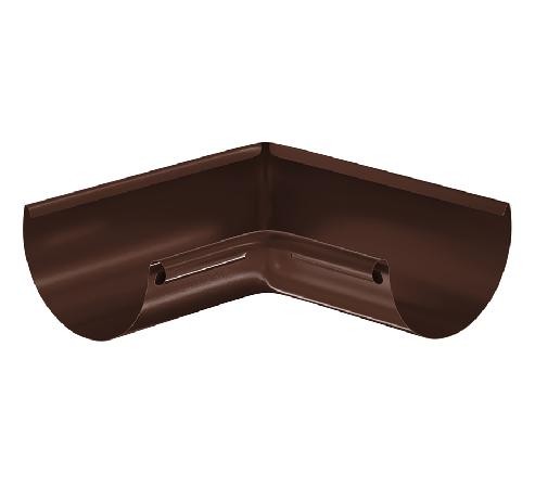Водосток Aquasistem, система 150/100 - Угол желоба, внутренний 90° RAL 8017 Коричневый купить в Сергиевом Посаде