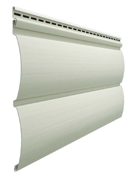 Виниловый сайдинг docke (дёке) - blockhaus D4,7T (под бревно), сливки купить в Сергиевом Посаде