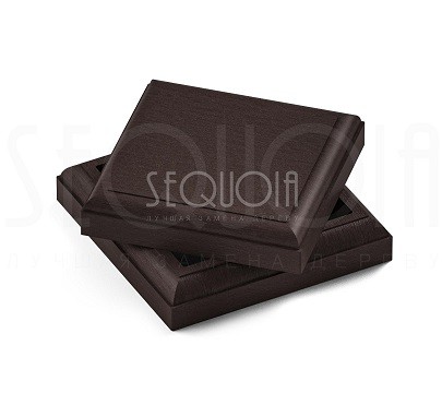 Комплект крышка/юбка для столба SEQUOIA BROWN купить в Сергиевом Посаде