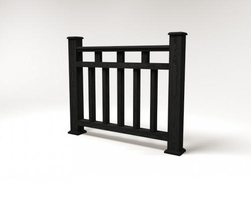 Ограждение из ДПК FG1 кварц купить в Сергиевом Посаде