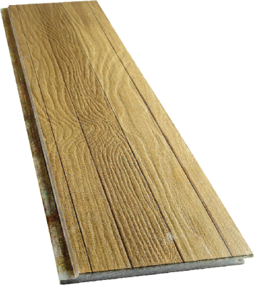 Фиброцементный сайдинг SidWood с фактурой под дерево W-123 Клик