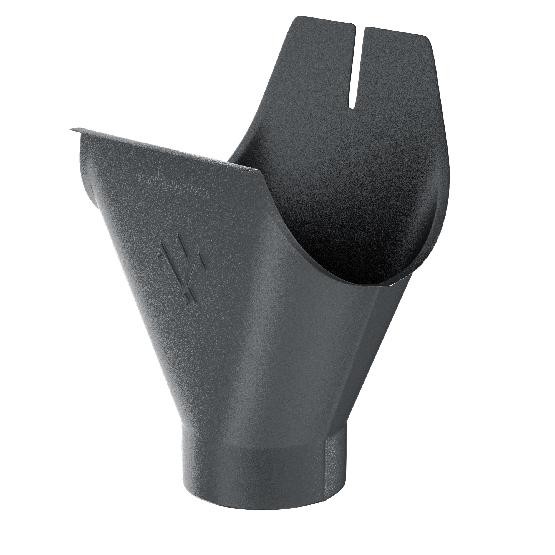 Водосток Aquasistem, Система 125/90 - Воронка желоба RR 23 Маренго matt купить в Сергиевом Посаде