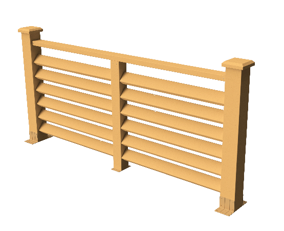 Ограждения декоративное ДПК GRINDERDECO Босфор песчаник купить в Сергиевом Посаде