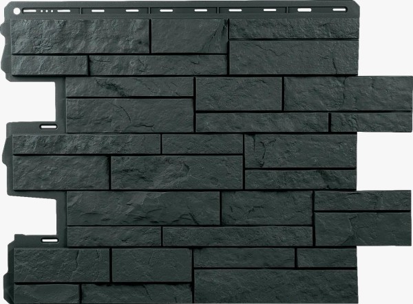 Фасадная панель Альта-Профиль Шотландия Графит купить в Сергиевом Посаде