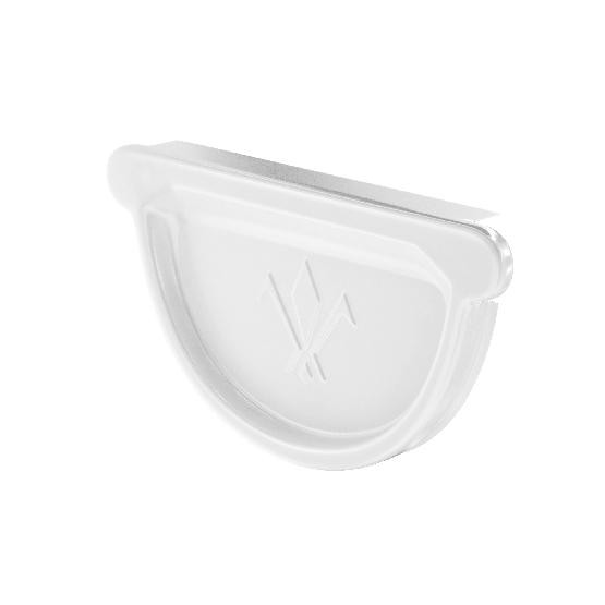 Водосток Aquasistem, система 150/100 - Заглушка универсальная с резиновым уплотнителем RAL 9003 Белый купить в Сергиевом Посаде