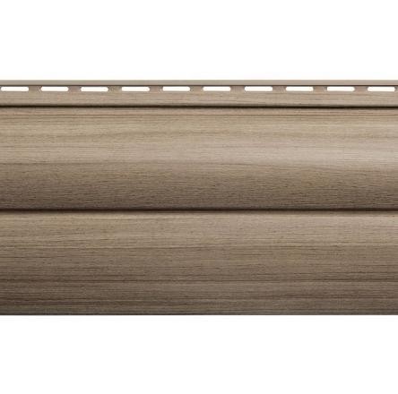 Виниловый сайдинг Люкс Blockhouse BН-03 орех купить в Сергиевом Посаде