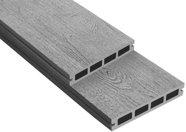 Террасная доска ДПК Outdoor 3D NEVADA/CALIFORNIA серая купить в Сергиевом Посаде