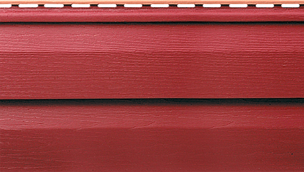 Виниловый сайдинг Канада плюс премиум, красный купить в Сергиевом Посаде