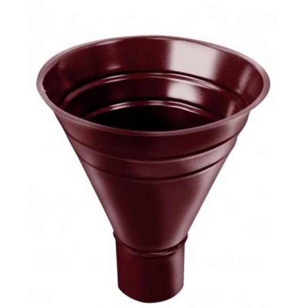 Водосток Grand Line 125x90 – Воронка водосборная RAL 3005 купить в Сергиевом Посаде