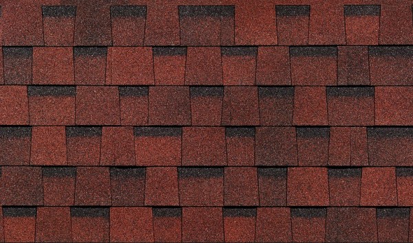 Ламинированная черепиц Docke, DRAGON EUROPA,КРАСНЫЙ купить в Сергиевом Посаде