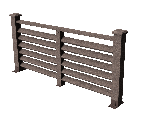 Ограждения декоративное ДПК GRINDERDECO Босфор венге купить в Сергиевом Посаде
