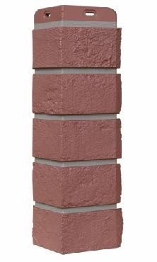 Угол Grand Line состаренный кирпич Элит корица (махагон), ШОВ темно-бежевый купить в Сергиевом Посаде