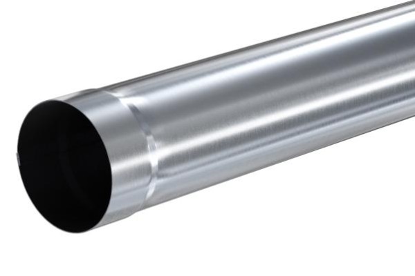 Водосток Aquasistem, Система 150/100 - Соединительная труба 1 метр оцинковка купить в Сергиевом Посаде