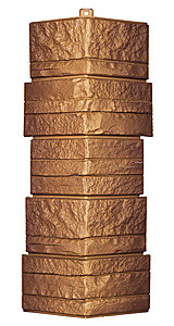 Угол T-Сайдинг-Альпийская Сказка ЭКО-2 Орех