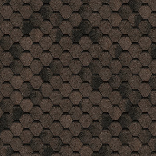 Гибкая черепица Shinglas, серия Финская,коллекция Соната – Коричневый купить в Сергиевом Посаде