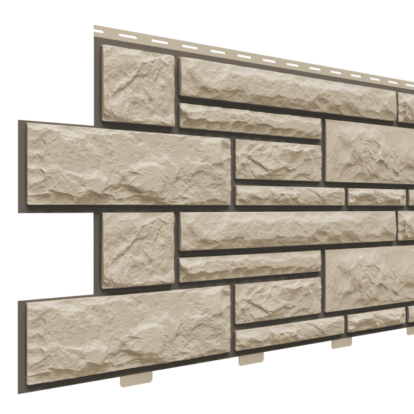 Фасадная панель Доломит, Брусчатка Доломит Сандал (3м) купить в Сергиевом Посаде