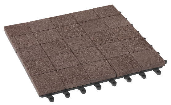 Модульный паркет ДПК GRINDERDECO Мозаика 13 Шоколад купить в Сергиевом Посаде