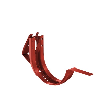 Водосток Aquasistem, система 125x90 - Крюк крепления желоба короткий регулируемый RR 29 Бургундский