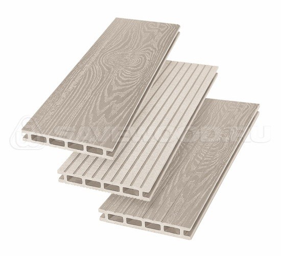 Террасная доска из ДПК SW Carpinus (T) — двухсторонняя бежевый купить в Сергиевом Посаде