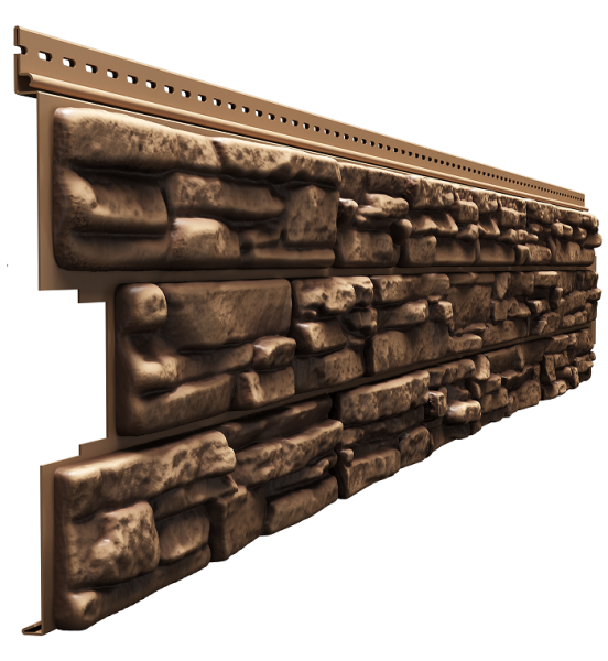 Сайдинг Виниловый Деке Rocky Кедровый орех купить в Сергиевом Посаде