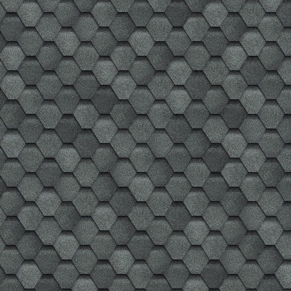 Гибкая черепица Shinglas, серия Финская,коллекция Соната – Серый купить в Сергиевом Посаде