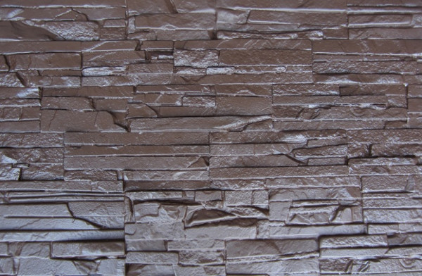 Фасадная панель Аэлит Пласт плоский Коричневый купить в Сергиевом Посаде