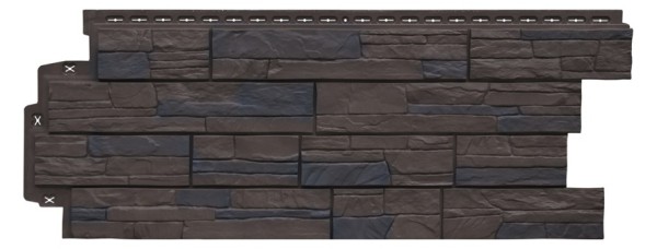 Фасадная панель Grand Line Сланец Элит Орех купить в Сергиевом Посаде