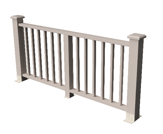 Ограждения декоративное ДПК GRINDERDECO Альма выбеленый дуб купить в Сергиевом Посаде