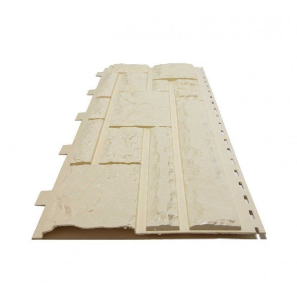 Фасадная панель Доломит, Стандарт, Слоновая кость купить в Сергиевом Посаде