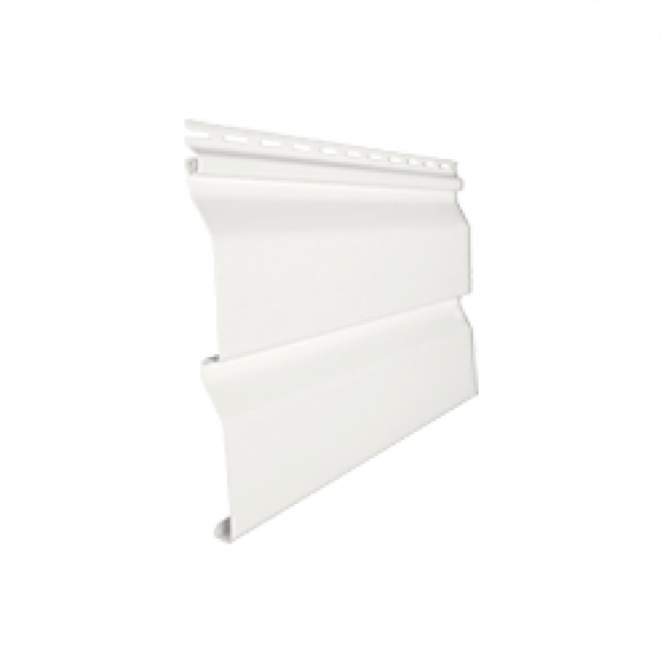 Сайдинг Виниловый Vinyl-On, D4.5 DUTCHLAP Корабельный Брус, Белый купить в Сергиевом Посаде