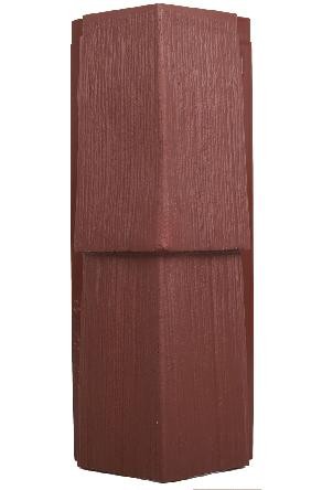 Угол T-Сайдинг-Щепа пихта ЭКО-1 Браун купить в Сергиевом Посаде