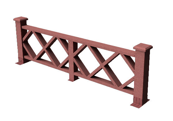 Ограждения декоративное ДПК GRINDERDECO  Миллениум мербау купить в Сергиевом Посаде