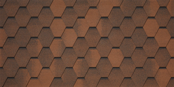 Гибкая черепица Tegola UNICA VENETO MARRONE 423 купить в Сергиевом Посаде