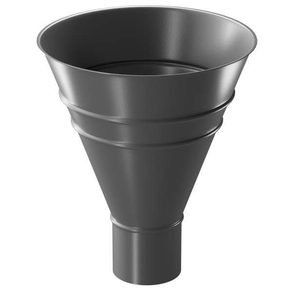 Воронка водосборная Döcke STAL PREMIUM, Графит купить в Сергиевом Посаде