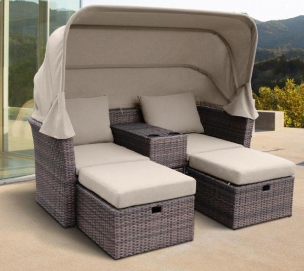 Комплект мебели AFINA плетеной из иск. ротанга AFM-330B Brown купить в Сергиевом Посаде