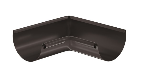 Водосток Aquasistem, система 150/100 - Угол желоба, внутренний 90° RR 32 Тёмно-Коричневый купить в Сергиевом Посаде