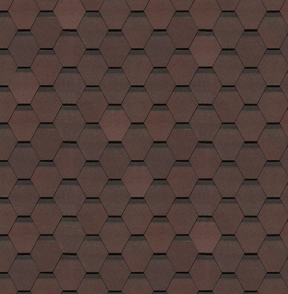 Гибкая черепица Docke, коллекция Шеффилд – Зрелый каштан купить в Сергиевом Посаде