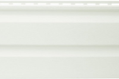 Виниловый сайдинг Альта Классика, 3.66м белый