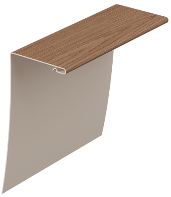 Универсальный околооконный профиль 89/254 мм, алтайский