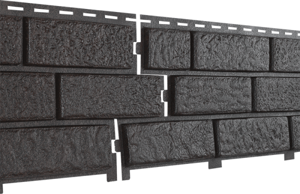 Фасадная панель Ю-Пласт Стоун Хаус Кирпич Коричневый купить в Сергиевом Посаде